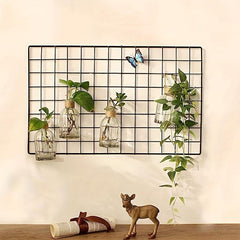 Wall Grid Wire Mesh Photo Wall for Display Boards in Rooms, Dormitories, Offices