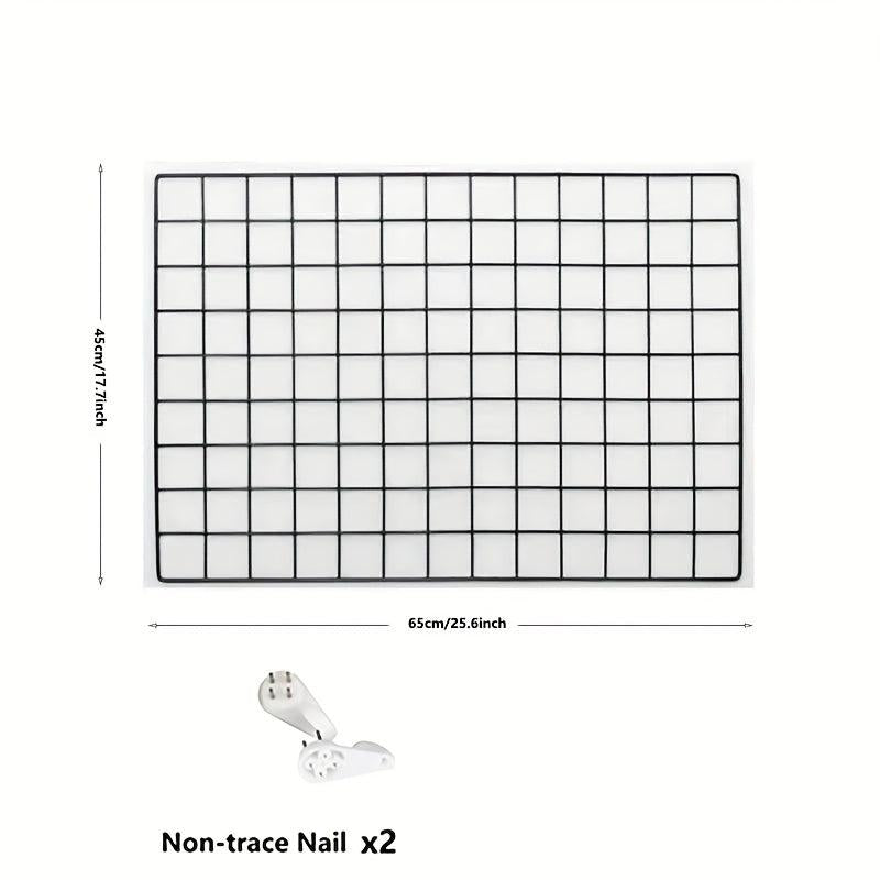Wall Grid Wire Mesh Photo Wall for Display Boards in Rooms, Dormitories, Offices