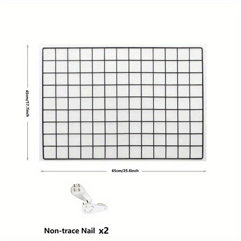 Wall Grid Wire Mesh Photo Wall for Display Boards in Rooms, Dormitories, Offices