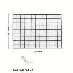 Wall Grid Wire Mesh Photo Wall for Display Boards in Rooms, Dormitories, Offices