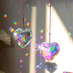 Heart Spotlight Sun Catcher for Garden & Window, Mother's Day Gift