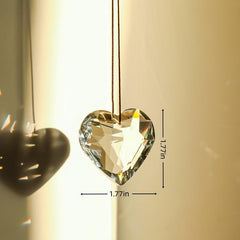Heart Spotlight Sun Catcher for Garden & Window, Mother's Day Gift