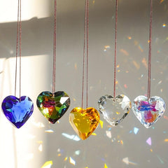 Heart Spotlight Sun Catcher for Garden & Window, Mother's Day Gift