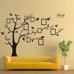 Family Tree Wall Decal With Photo Frames Room Decor