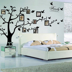 Family Tree Wall Decal With Photo Frames Room Decor