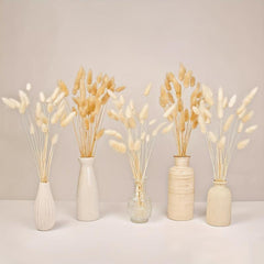 100pcs Boho Pampas Grass & Bunny Tails Bouquet for Weddings & Home Decor