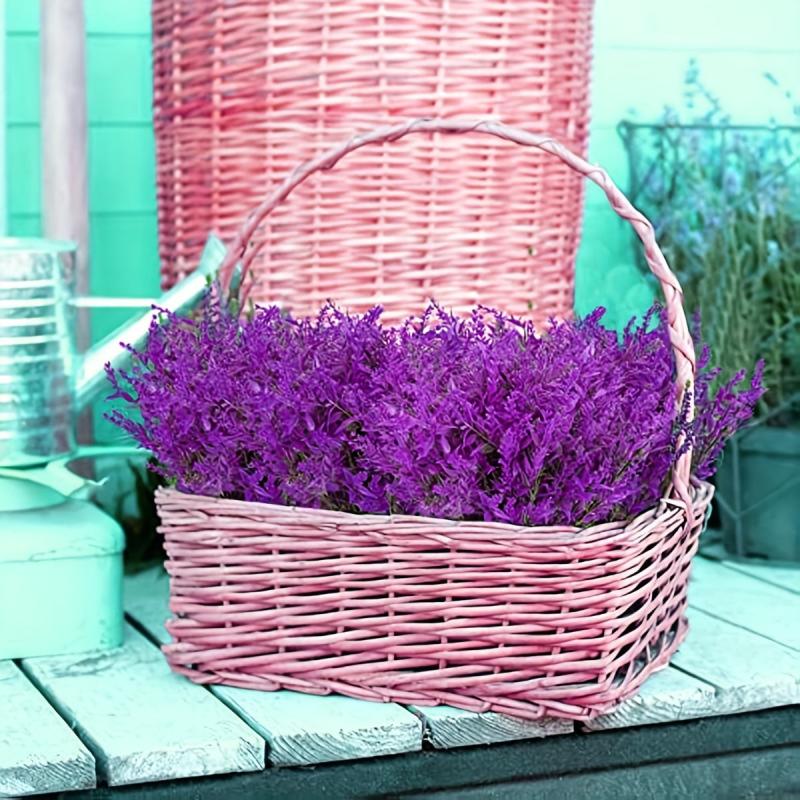 1pc Artificial Lavender Wedding Flower Faux Realistic Simulation DIY Craft