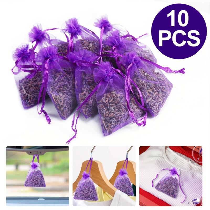 10pcs French Lavender Sachet for Drawers and Closets, Bridal Shower Gift