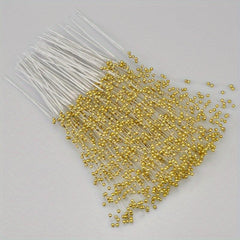 10pcs 4mm Faux Pearl Spray Bead Wedding Bouquet Flowers Wire Stems