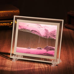 Ocean Theme Quicksand Painting Ornament for Father's Office