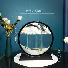 Ocean Theme Quicksand Painting Ornament for Father's Office