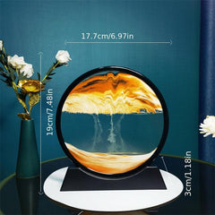 Ocean Theme Quicksand Painting Ornament for Father's Office
