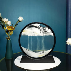 Ocean Theme Quicksand Painting Ornament for Father's Office