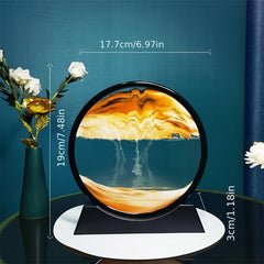 Ocean Theme Quicksand Painting Ornament for Father's Office