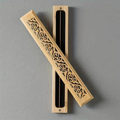 Wooden Incense Holder Aromatherapy Burner for Home Room Decoration
