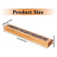 Wooden Incense Holder Aromatherapy Burner for Home Room Decoration