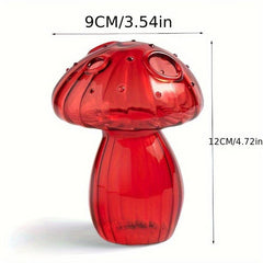 Decorative Mushroom Vase Flower Vase Unique Glass Vase for Home Decor