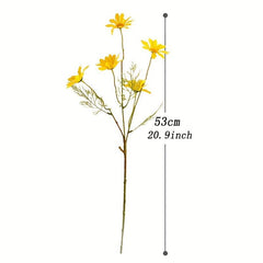 Artificial Daisy Flowers Bulk Bouquets Real Touch Faux Flowers