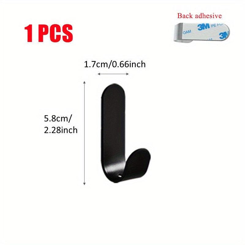 Stainless Steel Wall Organizer Hook Door Key Cloth Hanger Bathroom Towel Holder