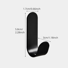 Stainless Steel Wall Organizer Hook Door Key Cloth Hanger Bathroom Towel Holder