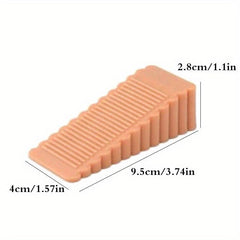 Silicone Door Stopper Large Size Reusable Shock Absorbent Block Wedge Doorstops