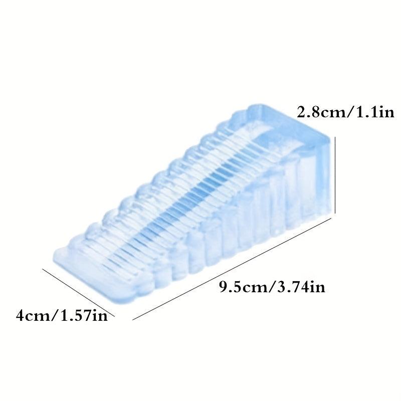 Silicone Door Stopper Large Size Reusable Shock Absorbent Block Wedge Doorstops