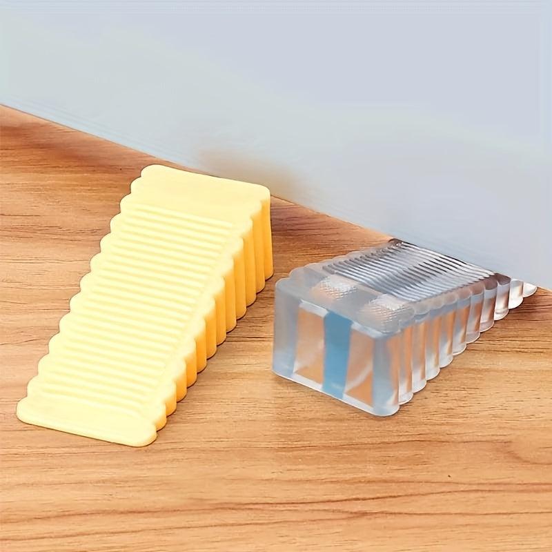 Silicone Door Stopper Large Size Reusable Shock Absorbent Block Wedge Doorstops