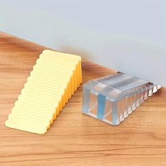 Silicone Door Stopper Large Size Reusable Shock Absorbent Block Wedge Doorstops