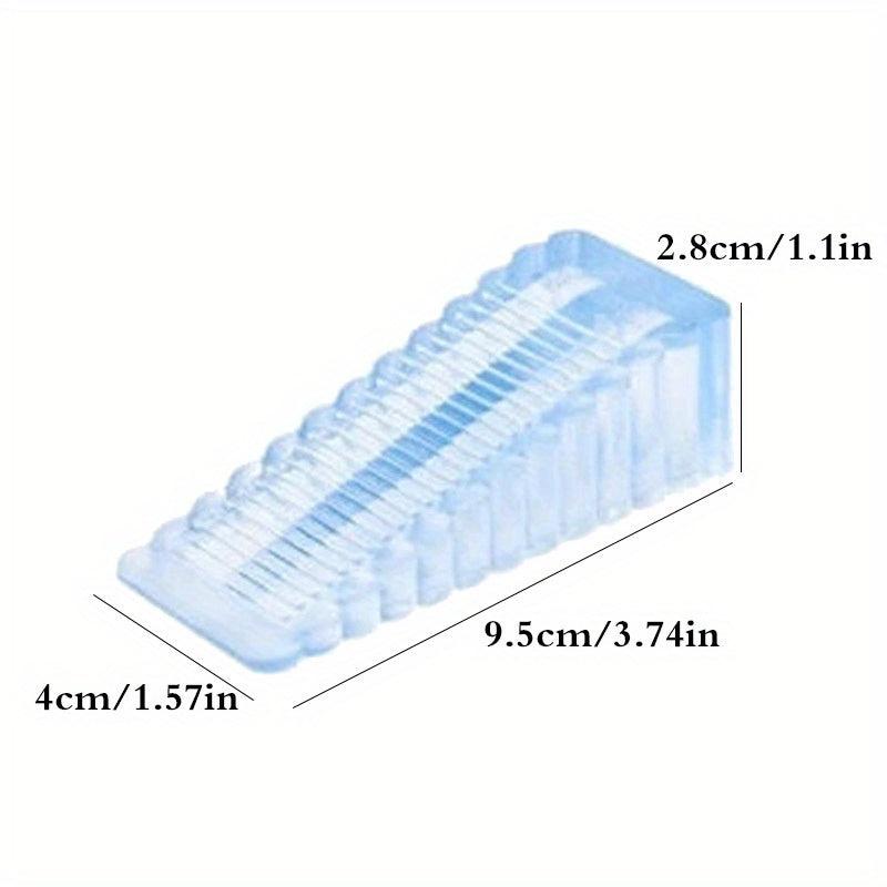 Silicone Door Stopper Large Size Reusable Shock Absorbent Block Wedge Doorstops
