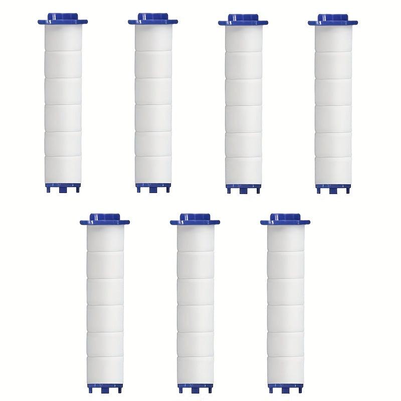 7pcs Shower Filter For Handheld Shower Head - Chlorine Removal