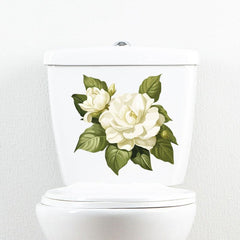 Dandelion Flowers Toilet Sticker Waterproof Self Adhesive