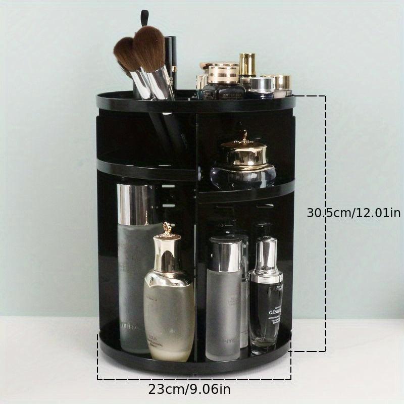 360 Rotating Cosmetic Storage Box Acrylic Lipstick Skin Care Rack