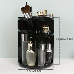 360 Rotating Cosmetic Storage Box Acrylic Lipstick Skin Care Rack