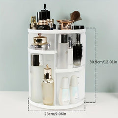 360 Rotating Cosmetic Storage Box Acrylic Lipstick Skin Care Rack