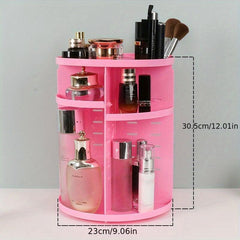 360 Rotating Cosmetic Storage Box Acrylic Lipstick Skin Care Rack