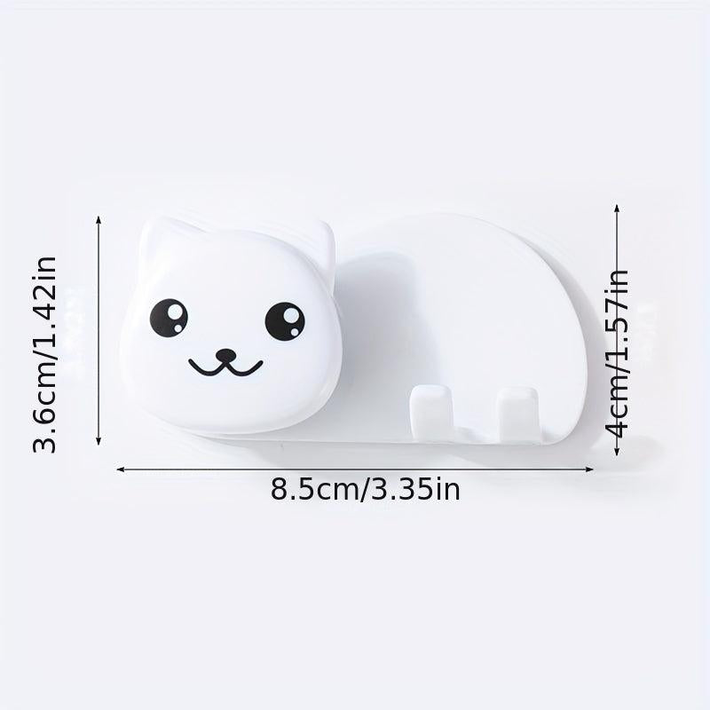 Wall Mounted Toothpaste Toothbrush Holder Rack