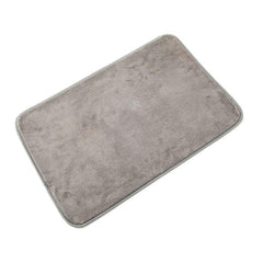 Soft Coral Fleece Bath Rug Non Slip Absorbent Mat