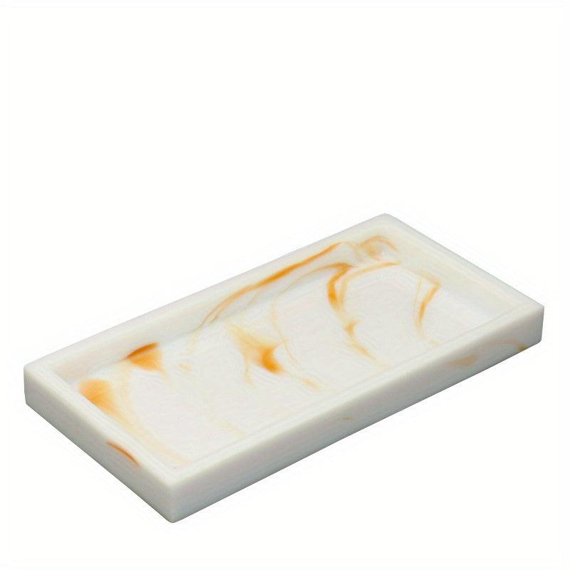 Resin Sanitizer Tray for Bathroom Toiletries Storage
