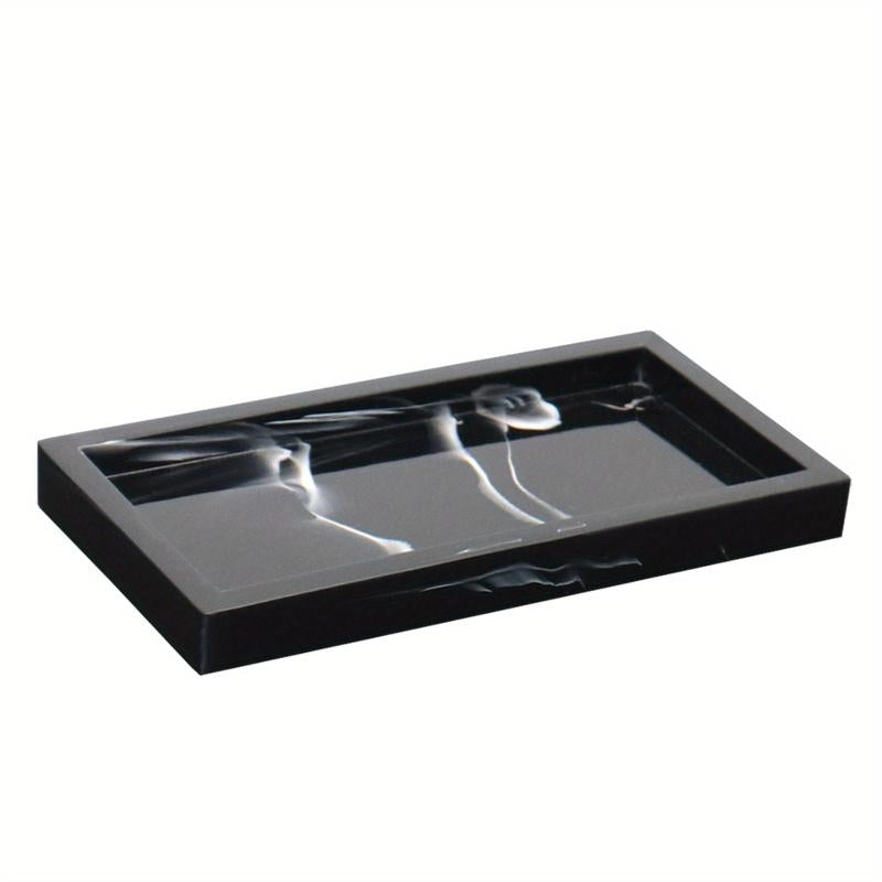 Resin Sanitizer Tray for Bathroom Toiletries Storage