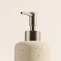 Resin Soap Dispenser Marble Pattern Countertop Lotion Bottle