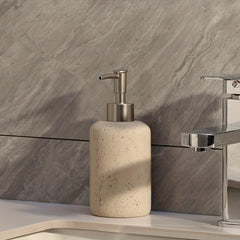 Resin Soap Dispenser Marble Pattern Countertop Lotion Bottle
