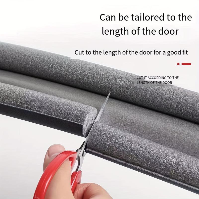 Adjustable Door Draft Stopper Self Adhesive Sound Proof Seal Strip