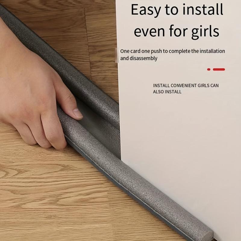 Adjustable Door Draft Stopper Self Adhesive Sound Proof Seal Strip