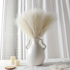 10pcs Boho Pampas Grass 16.54in Faux Flower for Vase Filler Wedding Decor