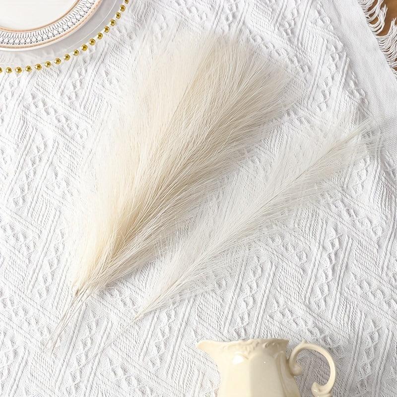 10pcs Boho Pampas Grass 16.54in Faux Flower for Vase Filler Wedding Decor