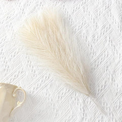 10pcs Boho Pampas Grass 16.54in Faux Flower for Vase Filler Wedding Decor