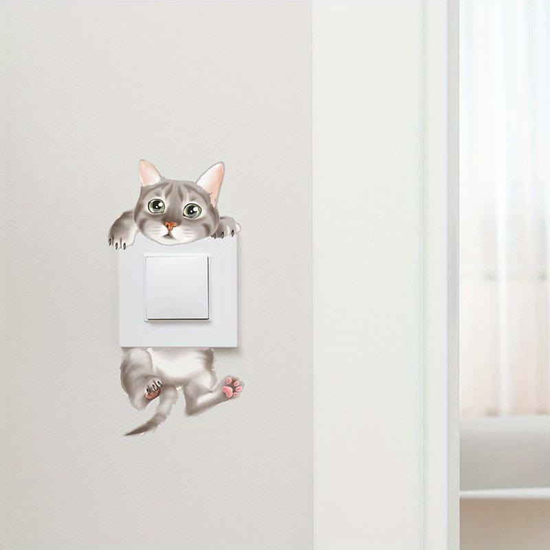Cat Pattern Wall Sticker for Bedroom or Living Room Decor