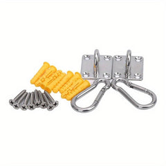 2pcs Wall Mounted Stainless Steel Hooks for Hammock