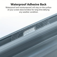 5pcs Indoor Insect Fly Mosquito Net Window Screen Repair Patch Adhesive Kit