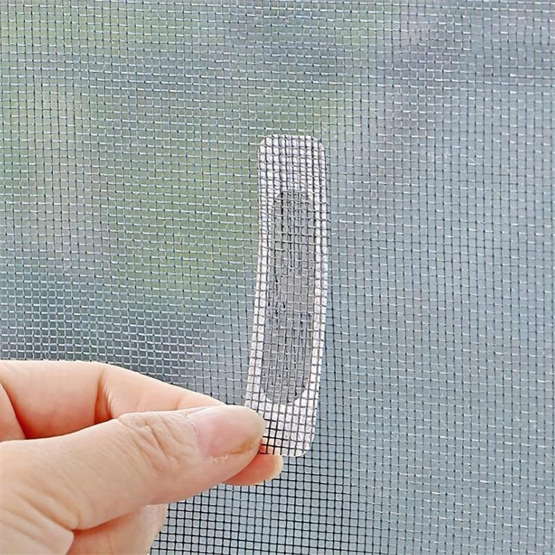 5pcs Indoor Insect Fly Mosquito Net Window Screen Repair Patch Adhesive Kit